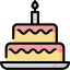 Birthday cake icon 64x64