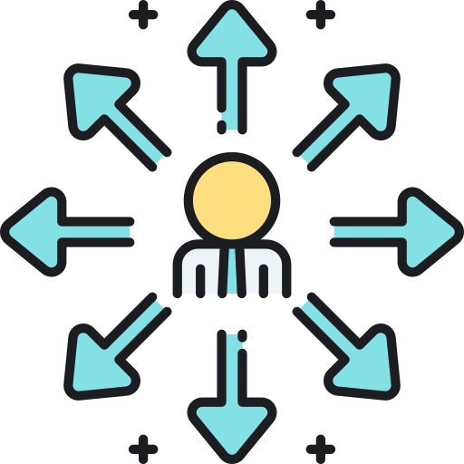 Outsourcing icon