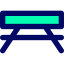 Picnic table icon 64x64