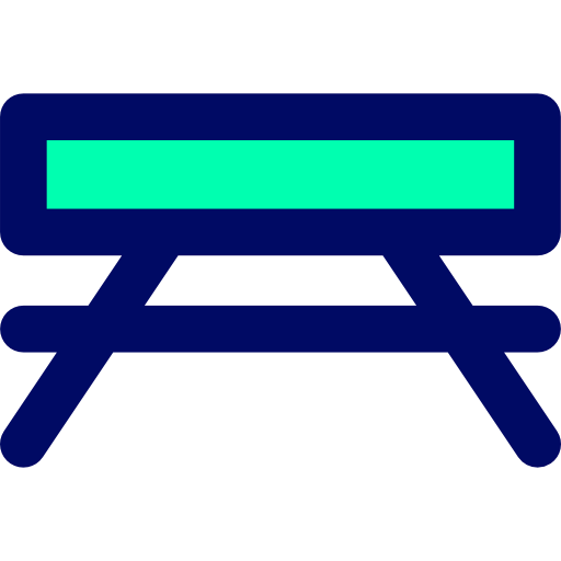 Picnic table icon
