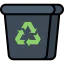 Recycling bin icon 64x64