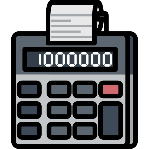 Adding machine icon