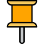 Push pin icon 64x64