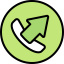 Telephone call icon 64x64
