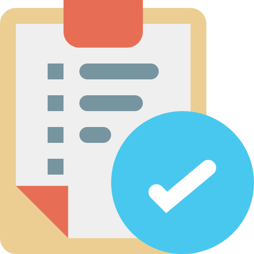 Completed task icon