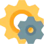 Gears icon 64x64