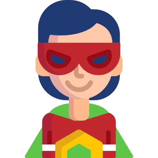Superhero icon