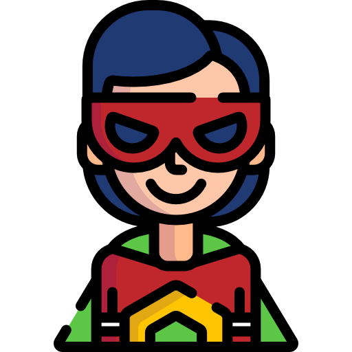 Superhero icon