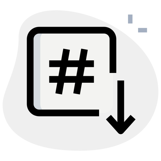 Down arrow icon