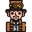 Steampunk ícono 64x64