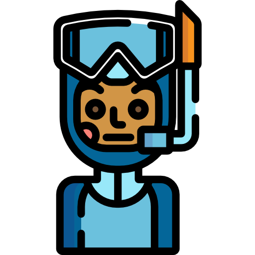Scuba diver icon