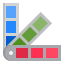 Color palette icon 64x64