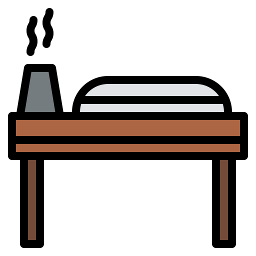 Spa bed icon