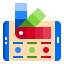 Color palette icon 64x64