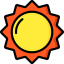 Sun icon 64x64