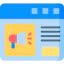 Online advertising icon 64x64
