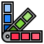 Color palette icon 64x64
