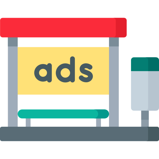 Bus stop icon