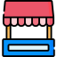 Advertising stand icon 64x64