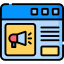 Online advertising icon 64x64