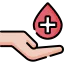 Blood donation icon 64x64