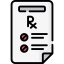 Medical prescription icon 64x64