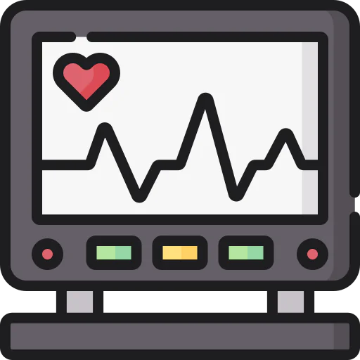 Electrocardiogram icon
