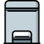 Garbage bin ícono 64x64
