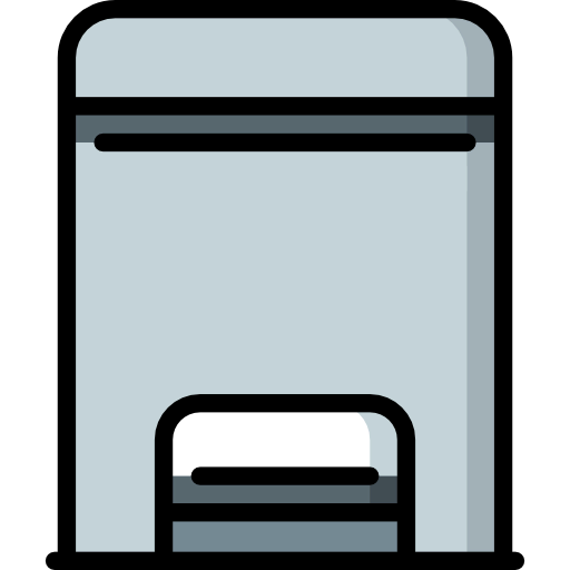 Garbage bin icon
