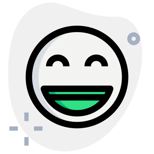 Grinning icon