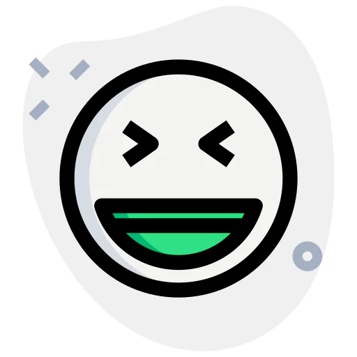 Grinning icon