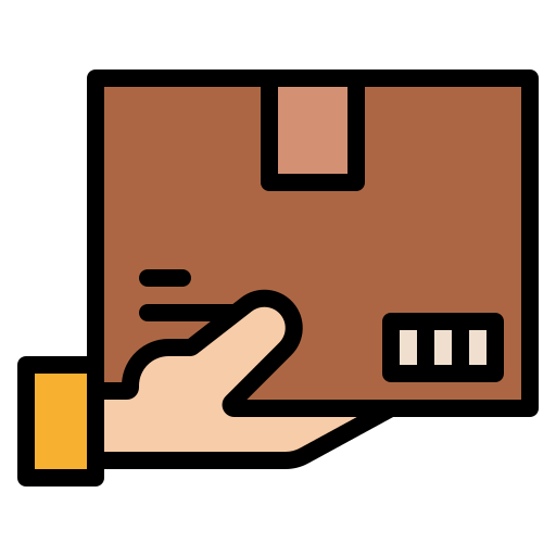 Delivery box icon