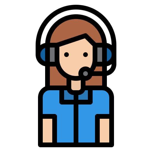 Telemarketer icon