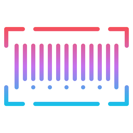 Bar code icône