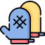 Oven mitts icon 64x64