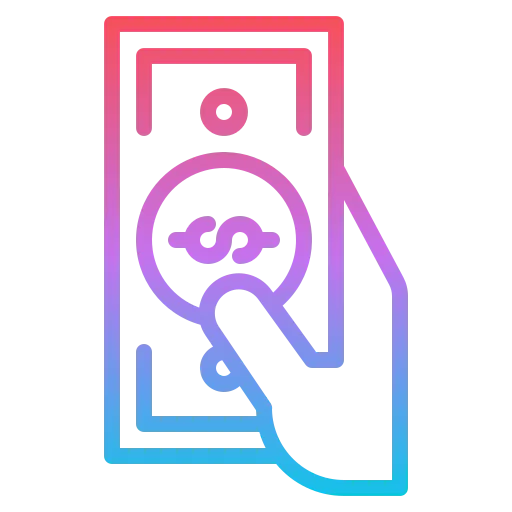 Paying icon