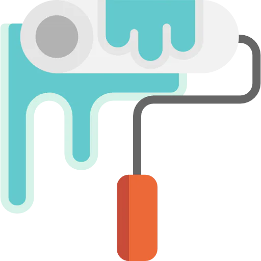 Paint roller icon