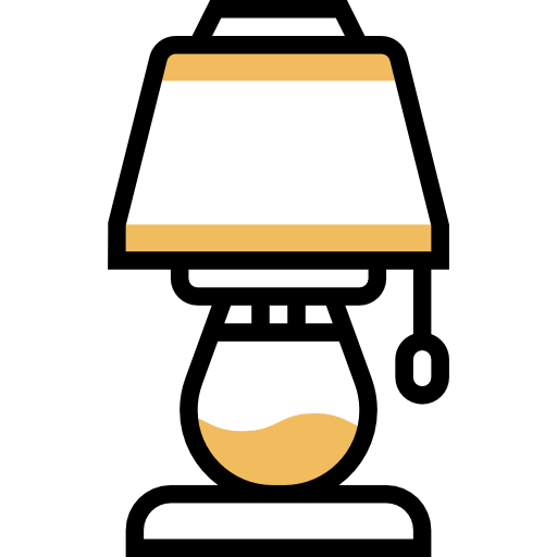 Table lamp icon