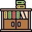 Bookshelf icon 64x64