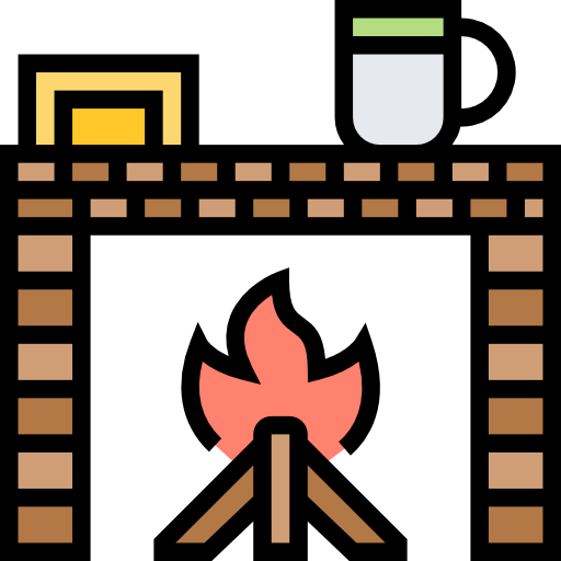 Fireplace icon