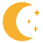 Half moon icon 64x64