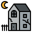 Haunted house icon 64x64