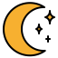 Half moon icon 64x64