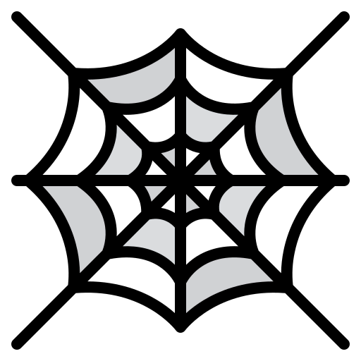 Spider web icon