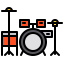 Drum set icon 64x64
