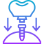 Dental implant Symbol 64x64
