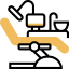 Dentist chair icon 64x64