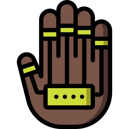 Wired gloves icon