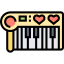 Piano keyboard icon 64x64