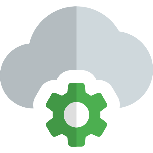 Cloud settings icon